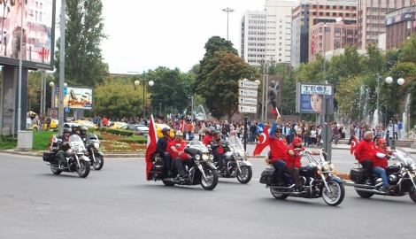 Байкеры в Анкаре