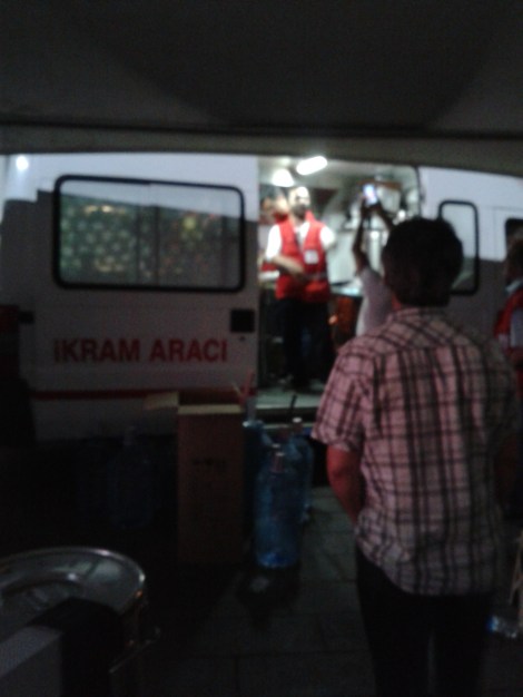 Точки раздачи горячих супов