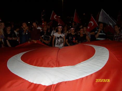 Гези протесты, Измир, 2013